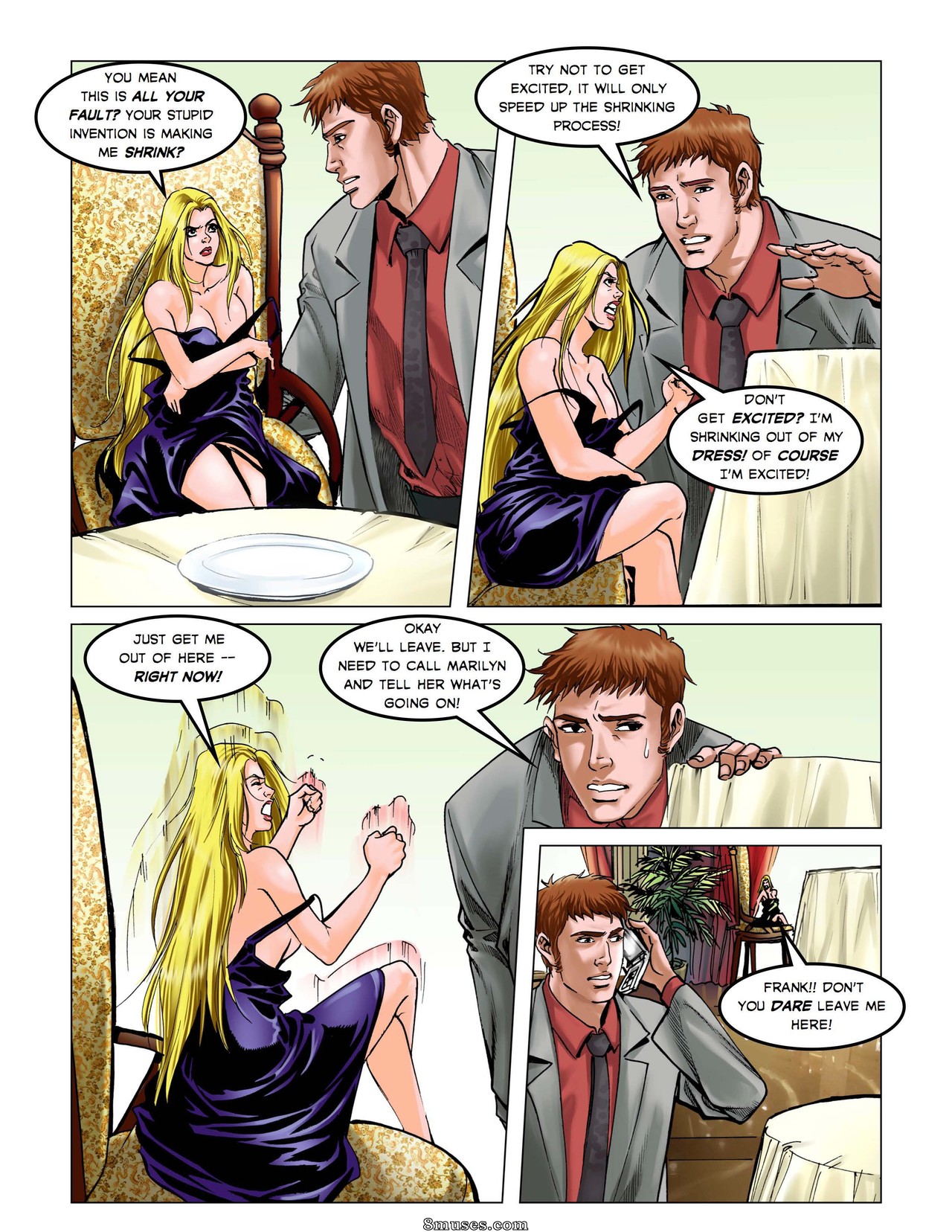 DreamTales Comics - Mega Marilyn and The Incredible Shrinking Suzy - Page 16