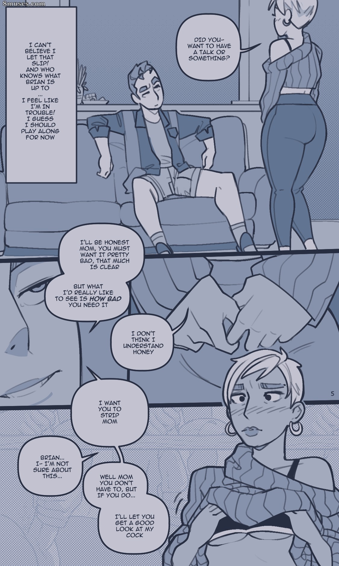 NotEnoughMilk Comics - Enamoramiento infantil - Página 6
