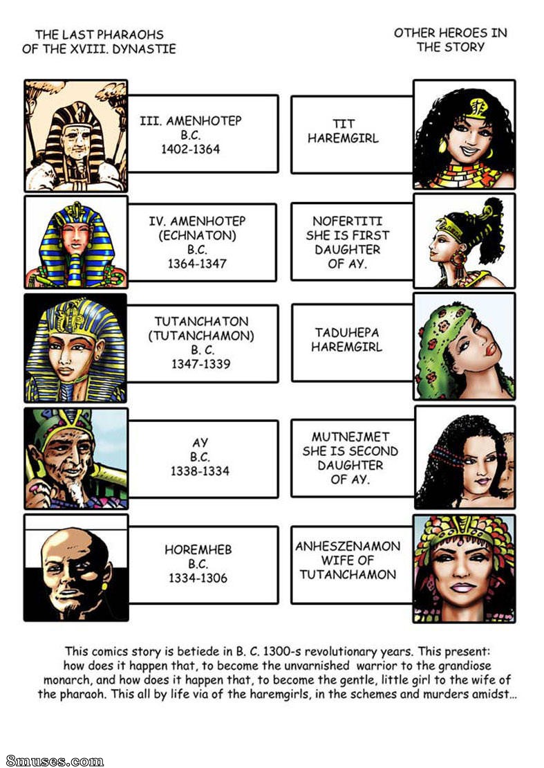 AllPornComics.com Comics - Harenes del faraón - Página 2