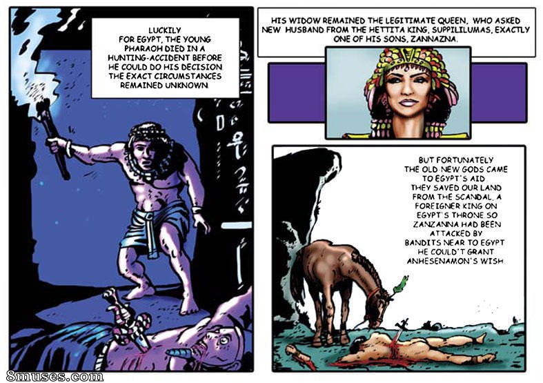 AllPornComics.com Comics - Harém do Faraó - Página 76