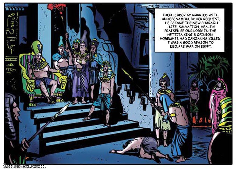 AllPornComics.com Comics - Harenes del faraón - Página 77
