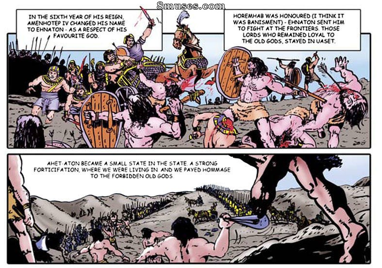 AllPornComics.com Comics - Harém do Faraó - Página 31