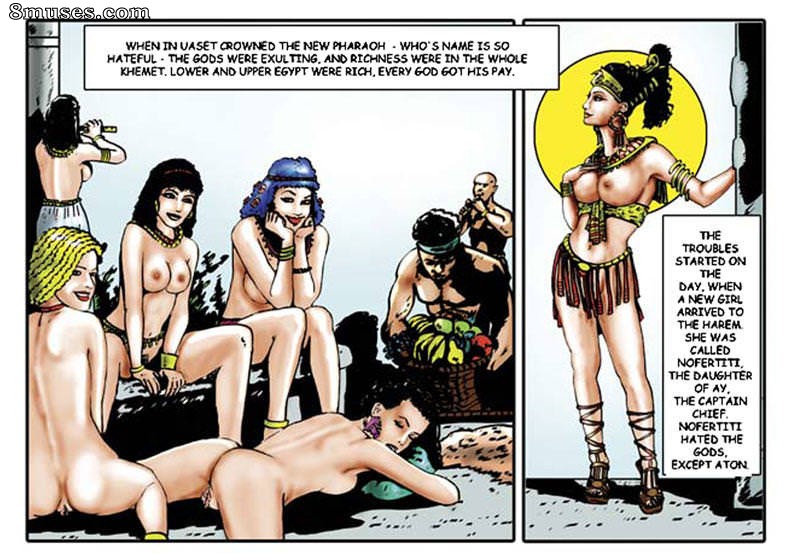 AllPornComics.com Comics - Harenes del faraón - Página 13
