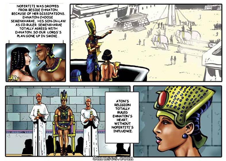 AllPornComics.com Comics - Harenes del faraón - Página 55