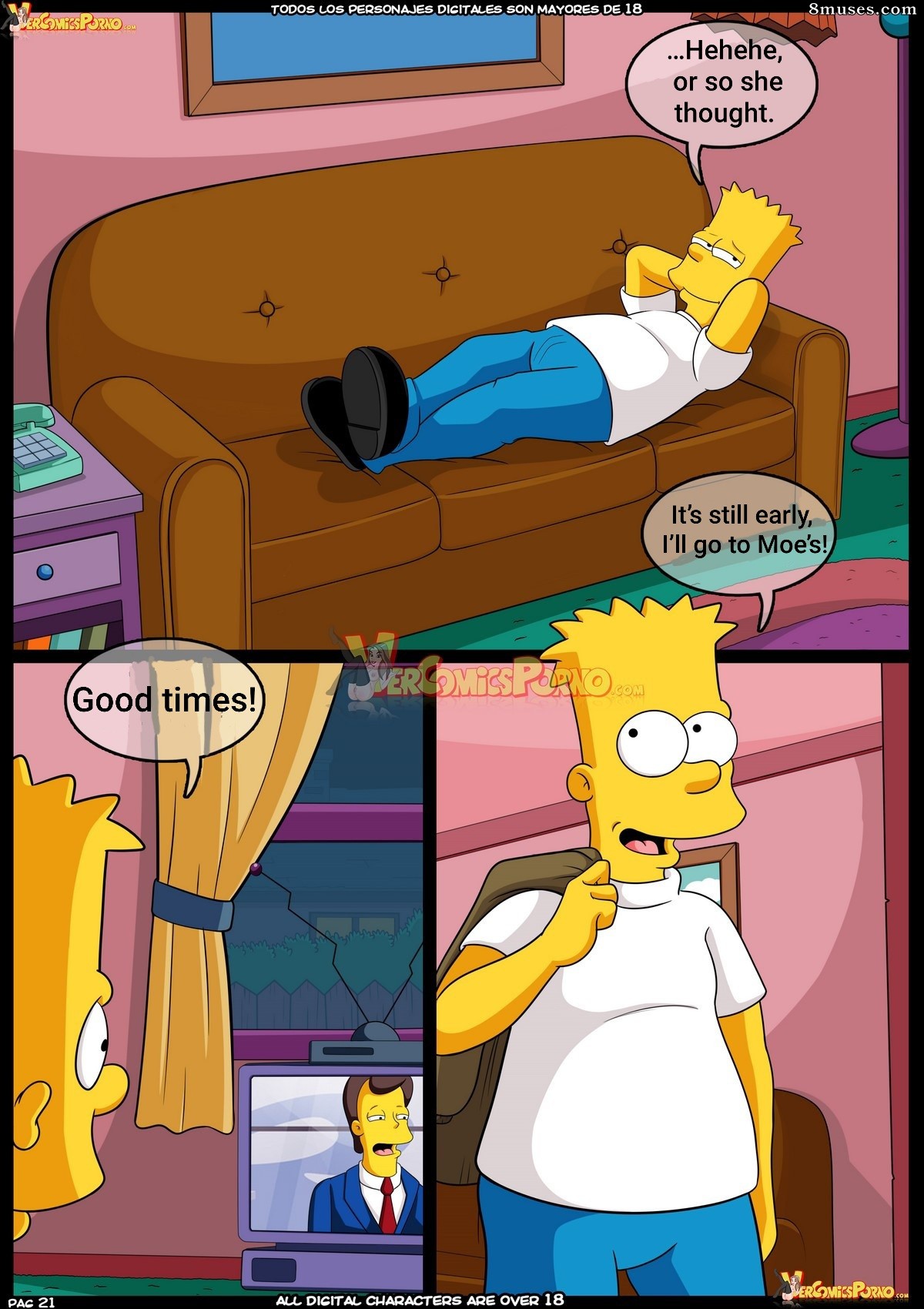 Los Simpsons - Old Habits - Issue 9 - English - Page 22