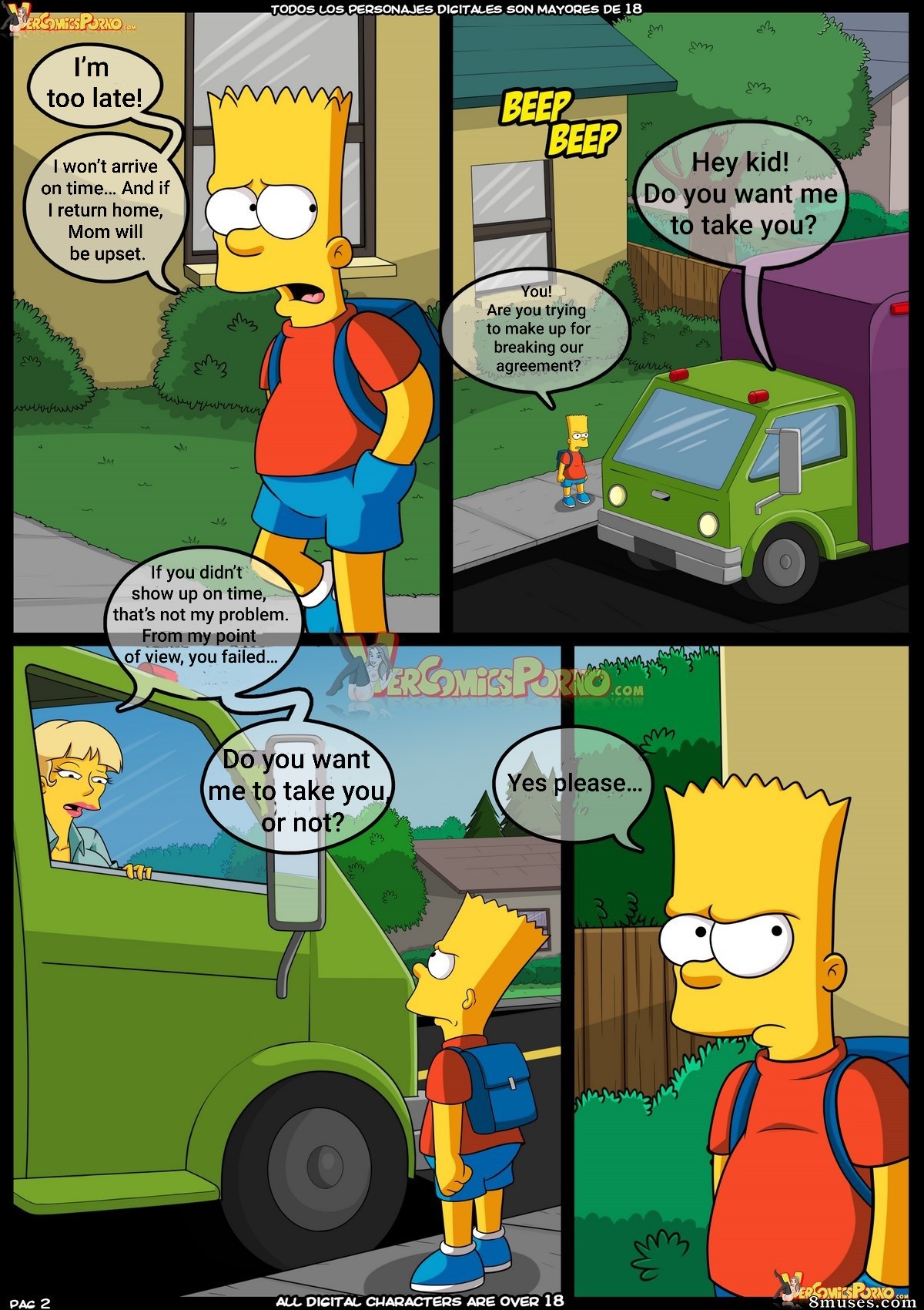 Los Simpsons - Old Habits - Issue 9 - English - Page 3