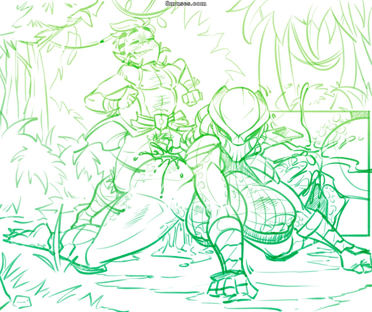 My Bad Bunny Comics - Sketches - Page 4