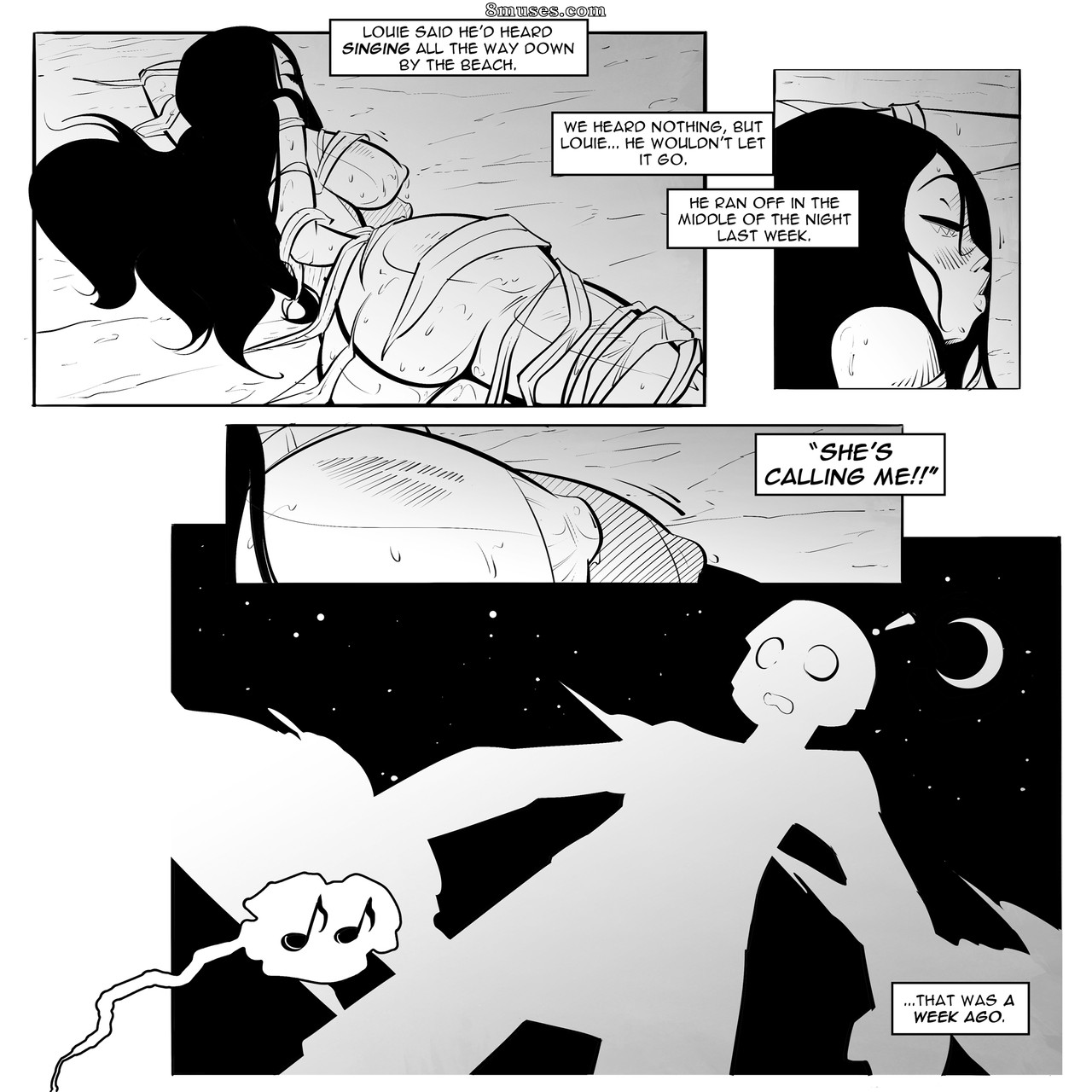 JAB Comics - Siren - Horror mini comix - Page 4