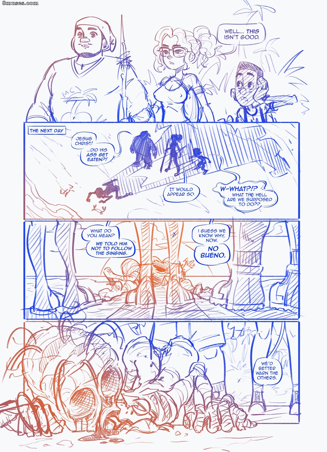 JAB Comics - Siren - Horror mini comix - Page 10