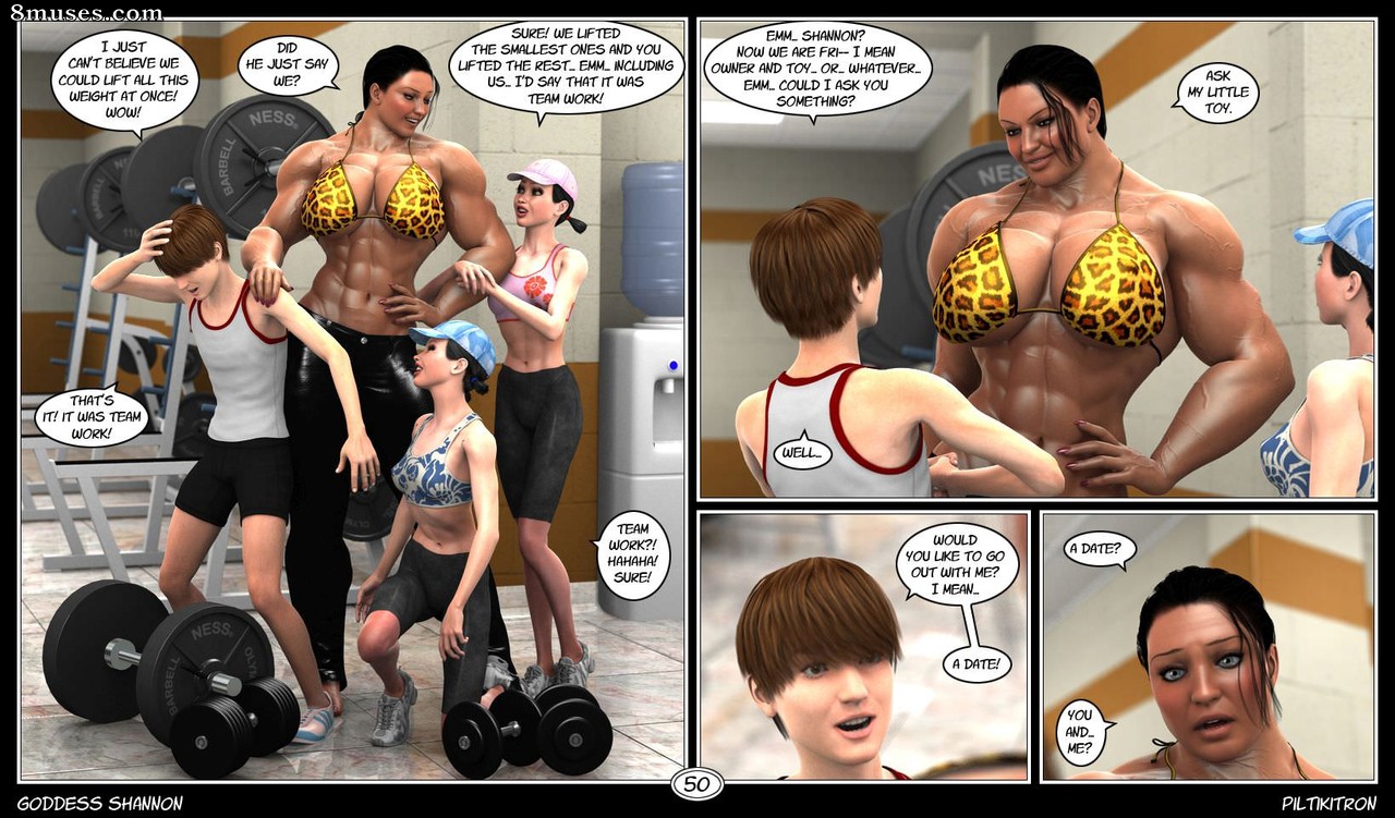 Piltikitron Comics - Deusa Shannon - Página 51