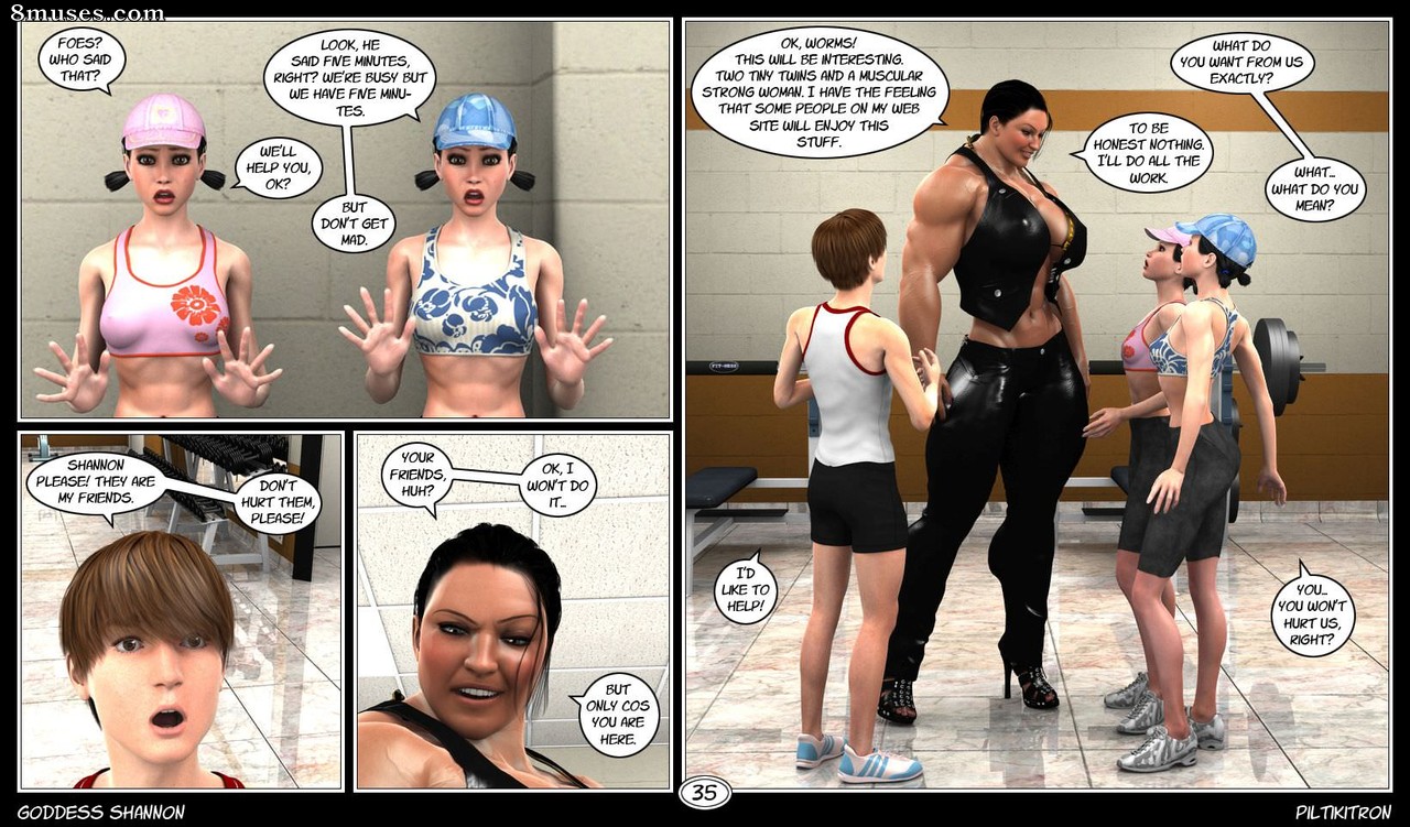 Piltikitron Comics - Deusa Shannon - Página 36