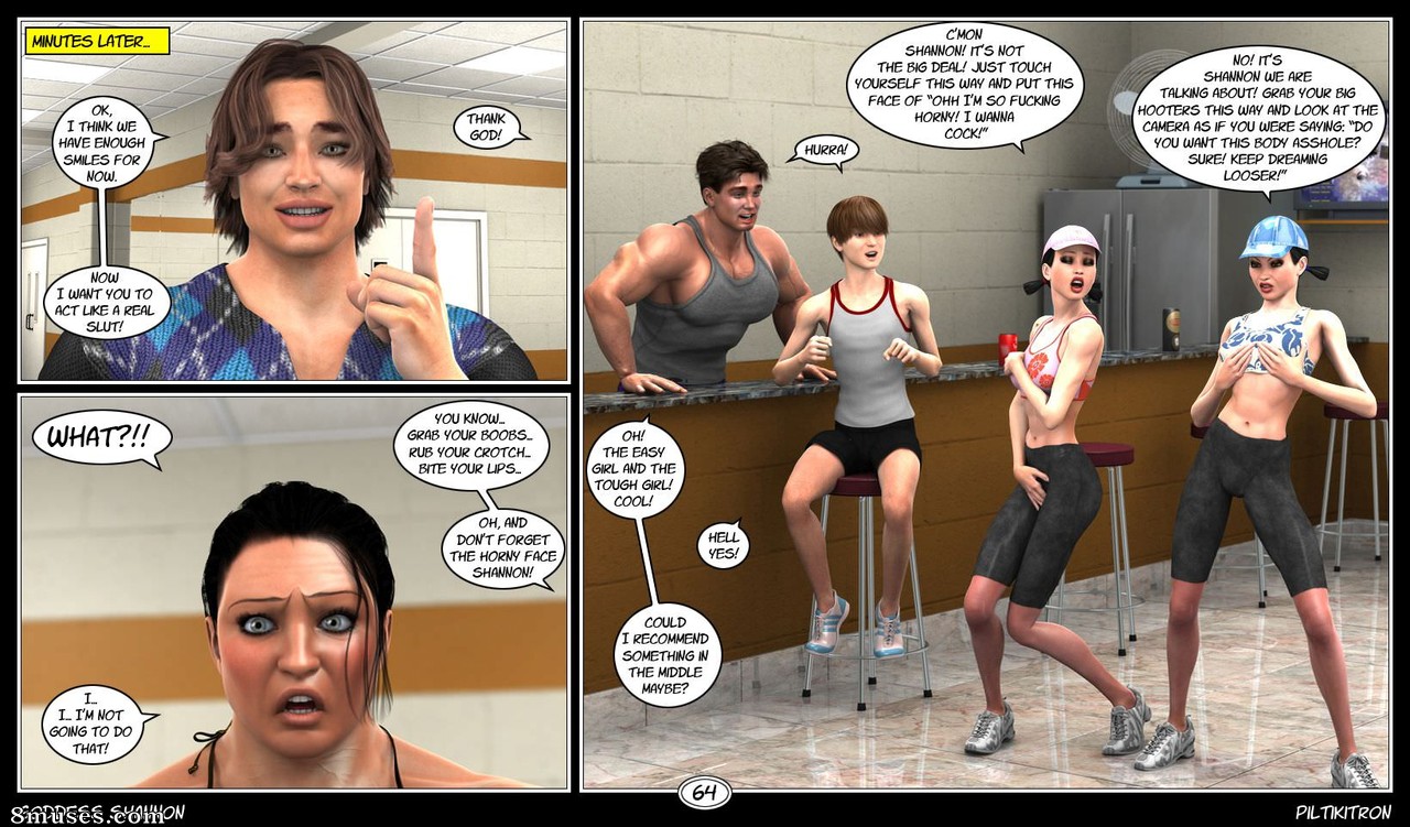 Piltikitron Comics - Deusa Shannon - Página 65