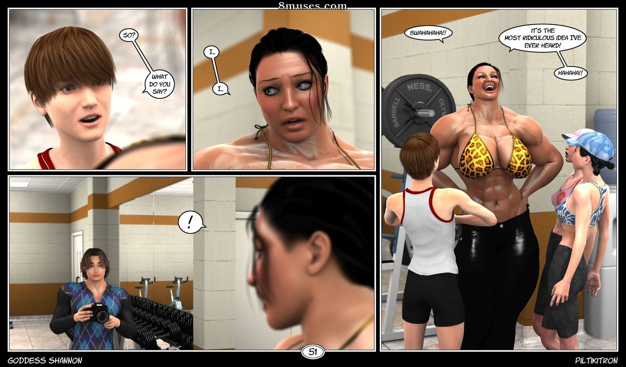 Piltikitron Comics - Deusa Shannon - Página 52