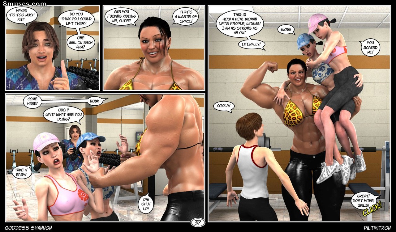 Piltikitron Comics - Deusa Shannon - Página 38