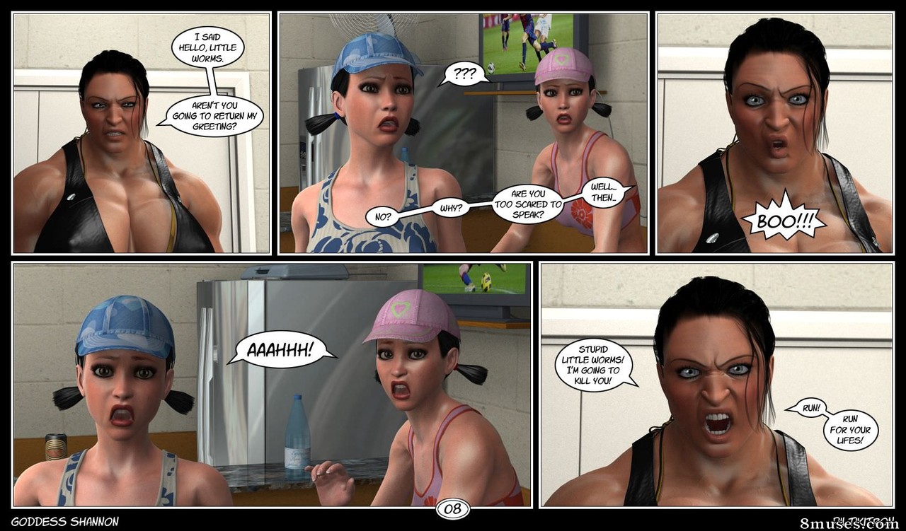 Piltikitron Comics - Diosa Shannon - Página 9