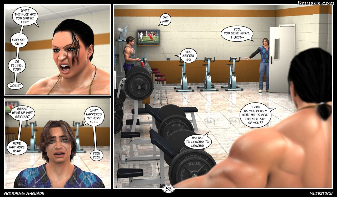 Piltikitron Comics - Deusa Shannon - Página 87