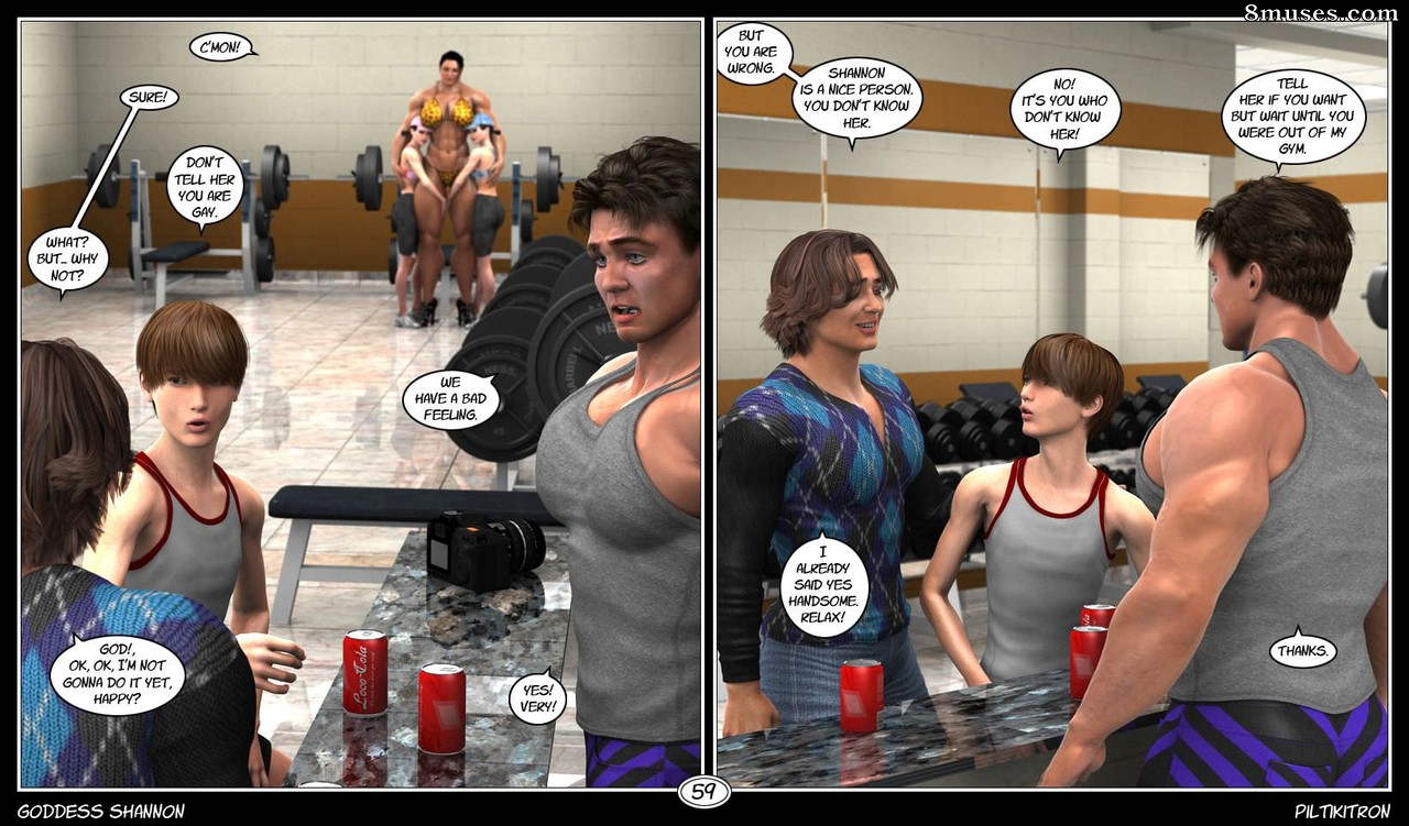 Piltikitron Comics - Deusa Shannon - Página 60