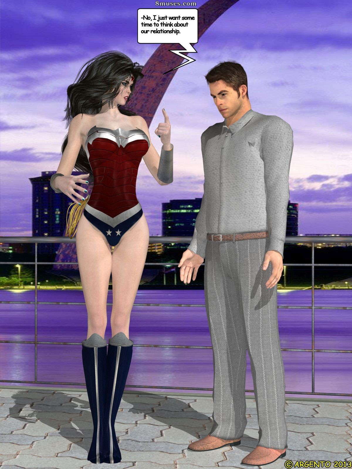 Argento - Wonder Woman - Cuckold - Page 6