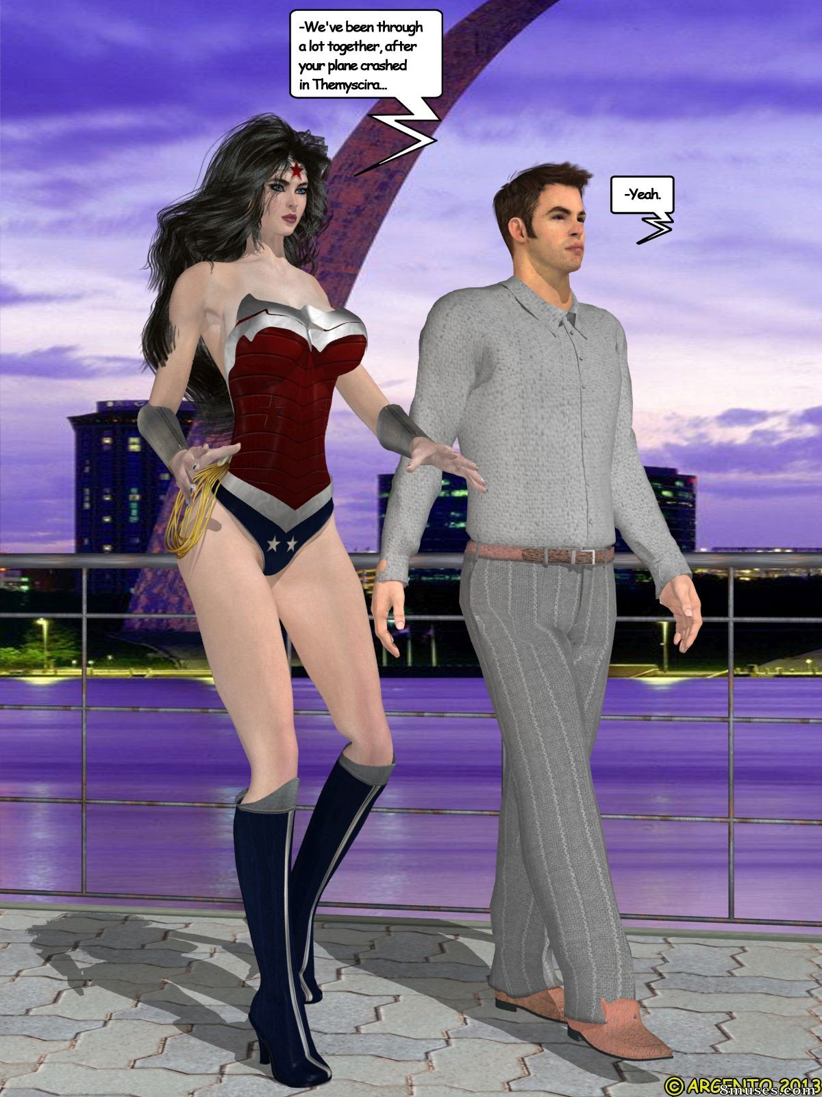 Argento - Wonder Woman - Cuckold - Page 4