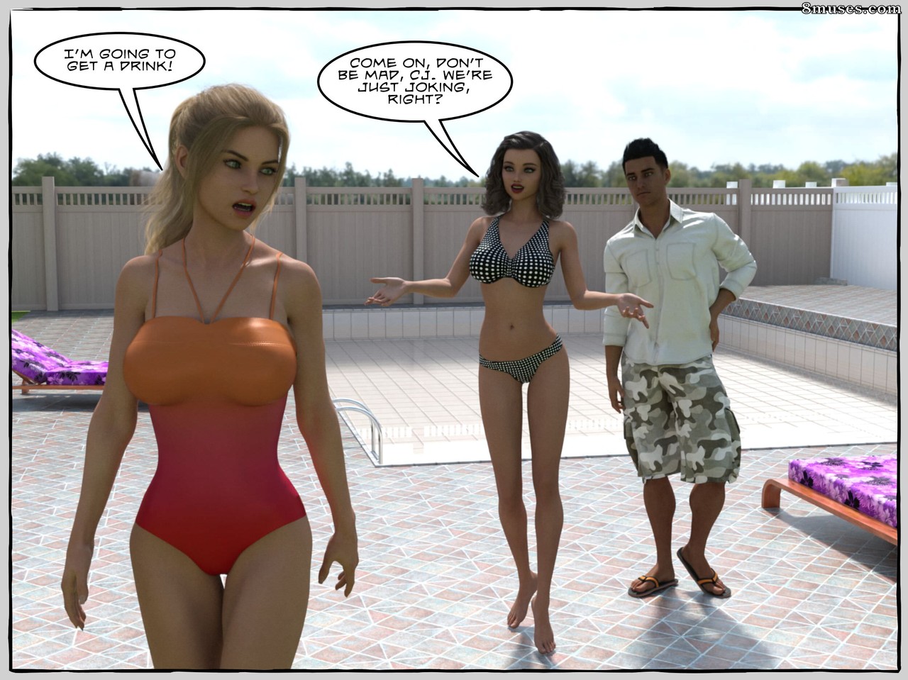 Page 62 | TG-Comics/TGTrinity/By-The-Pool | 8muses - Sex Comics