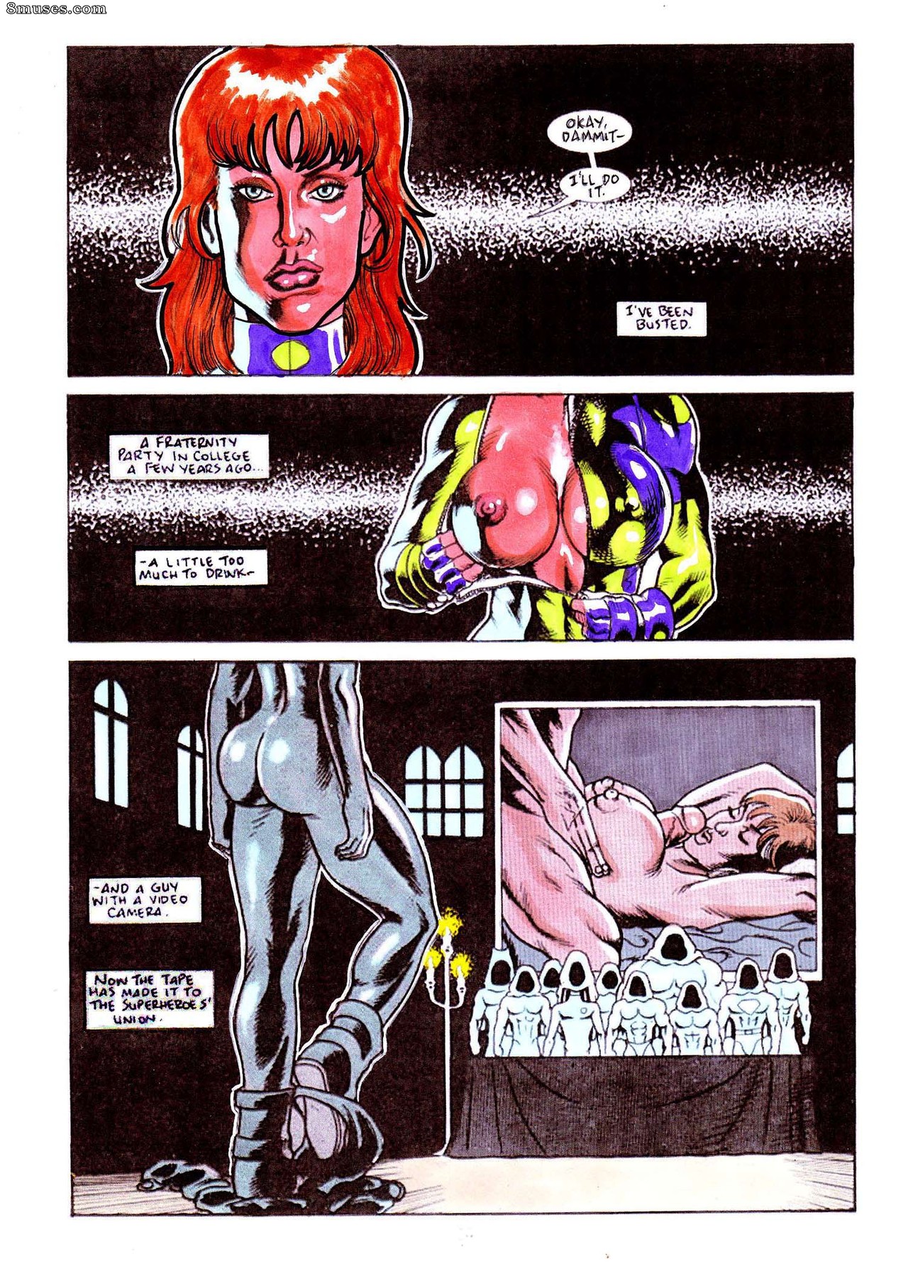 Kevin Taylor Adult Comics - Union Dues - Page 2