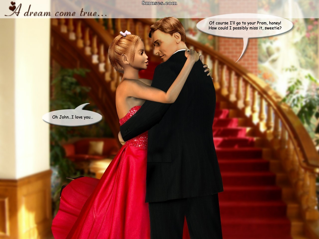 Ultimate3DPorn Comics - El baile de promoción de Amanda - Página 15