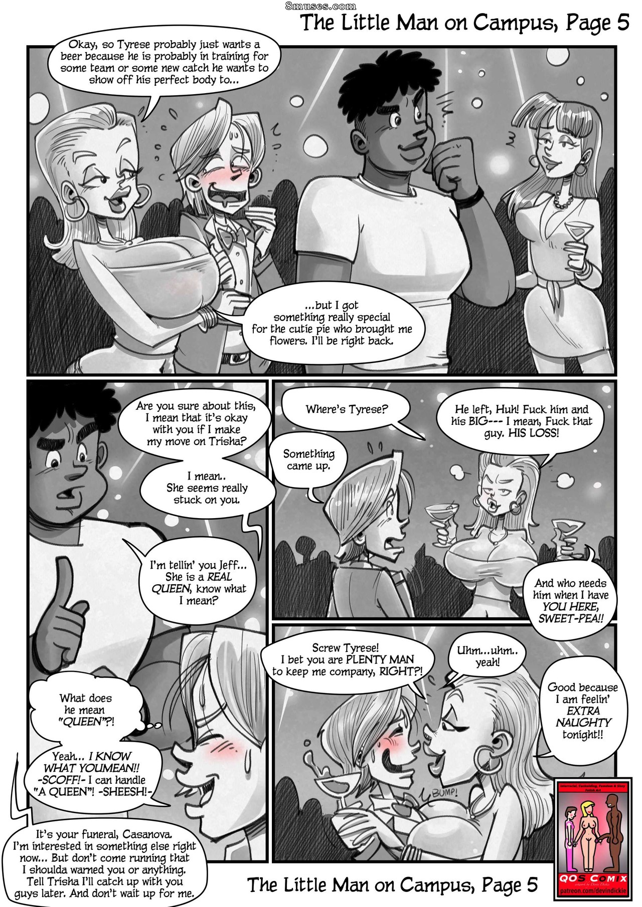 Page 6 | Devin-Dickie-Comics/Little-Man-on-Campus | 8muses - Sex Comics