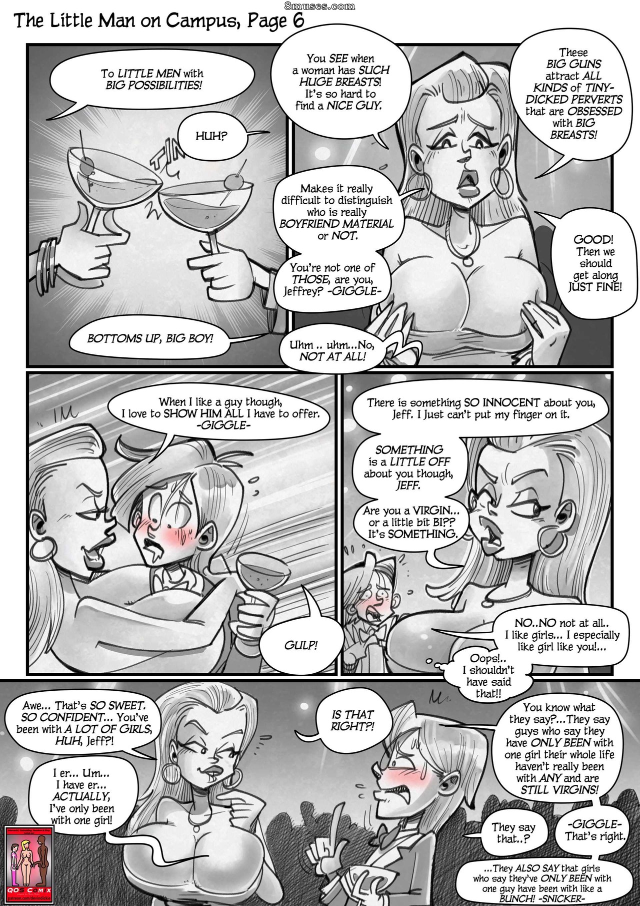 Page 7 | Devin-Dickie-Comics/Little-Man-on-Campus | 8muses - Sex Comics