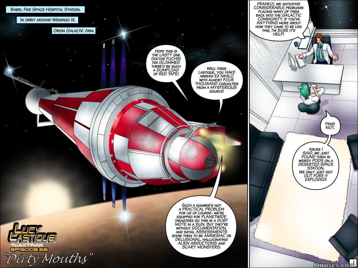 Jaxtraw Studios Comics - Lucy Lastique - 12 - Propósitos - Página 1