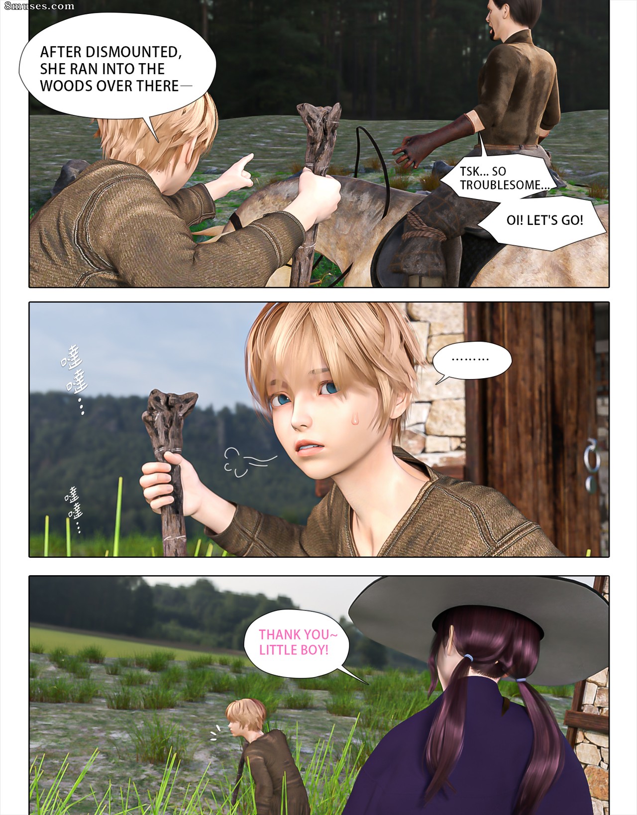 The Rose Fall Into Darkness - Issue 2 - Page 57