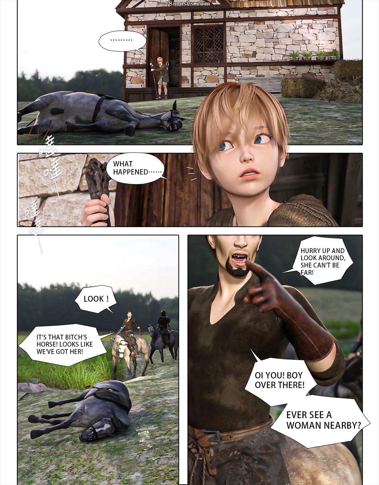 The Rose Fall Into Darkness - Issue 2 - Page 55