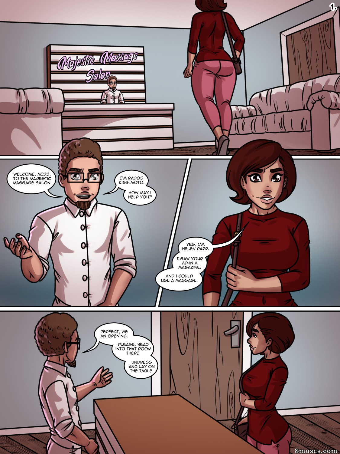 JZerosk - Majestic Massage Salon - Love Stories - Page 1
