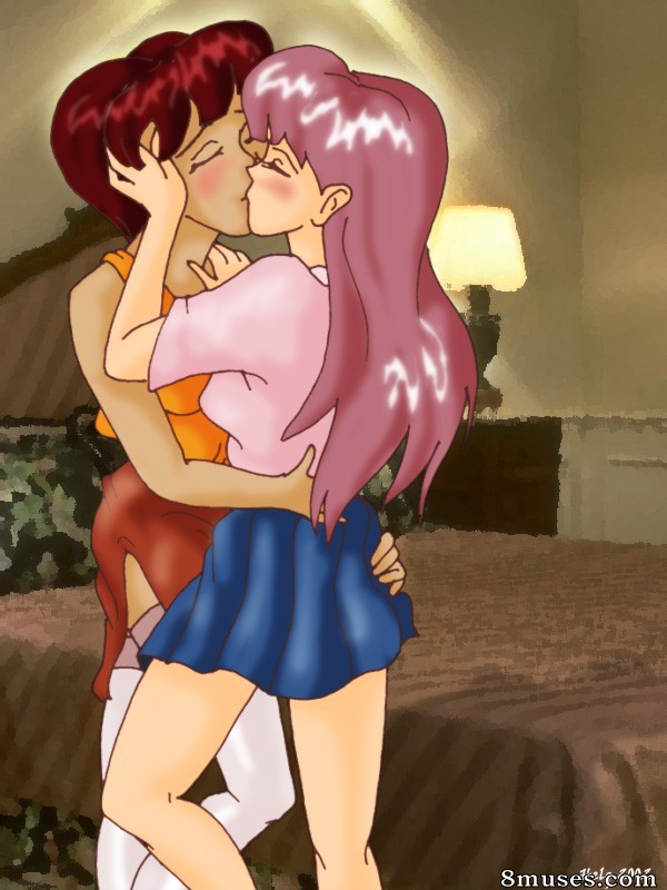Cartoon Valley - Hentai style babies in lesbi action - Page 2