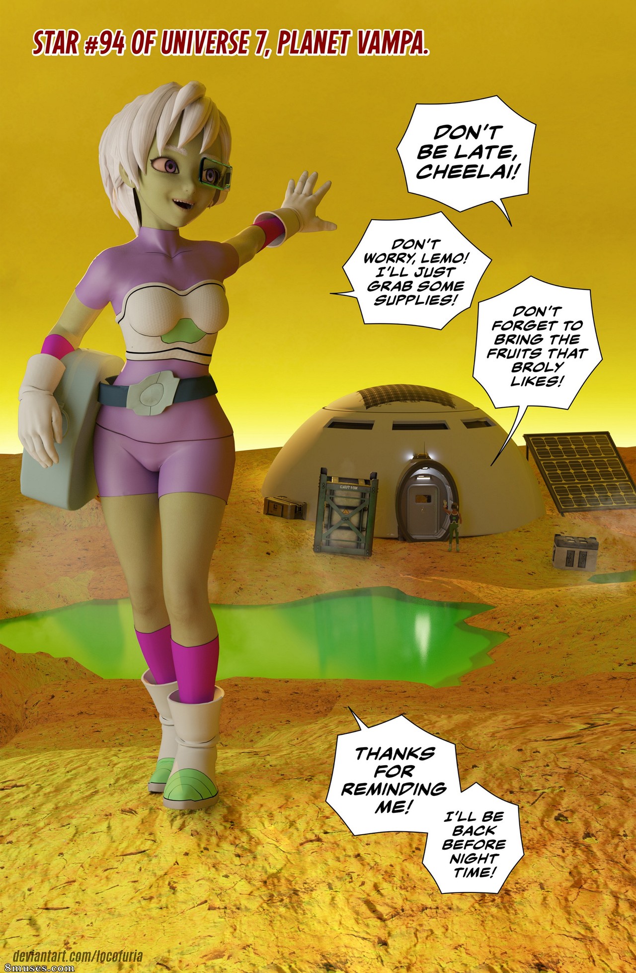 Locofuria Comics - VampaWolf - Página 4
