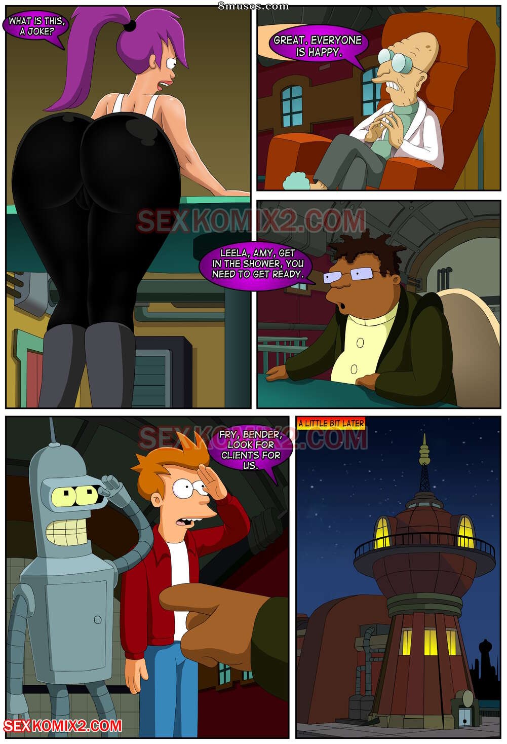 sexkomix2.com - Interplanetary sex - Page 5