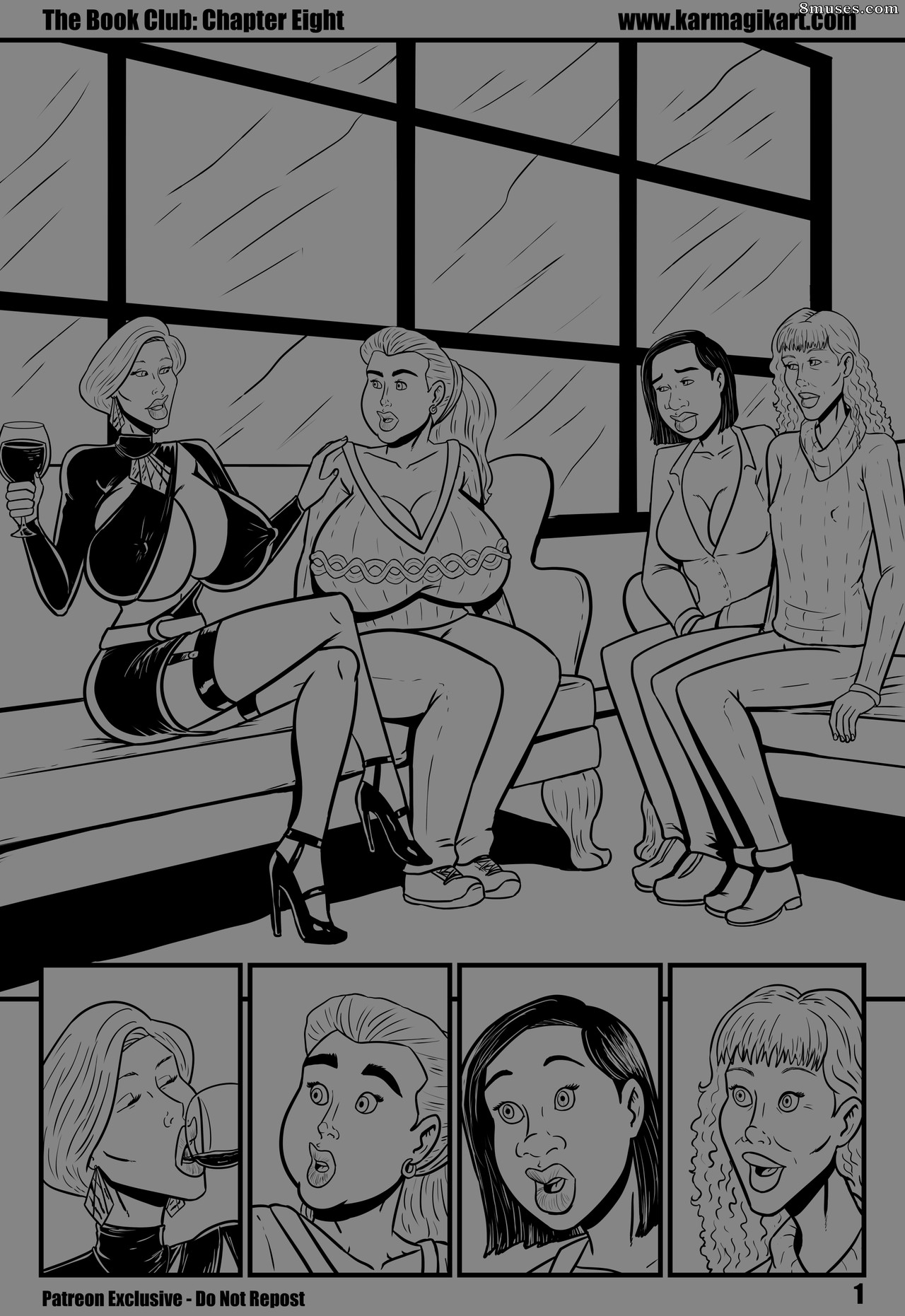 Issue 8 - 4- Black & White - No Text - Page 1