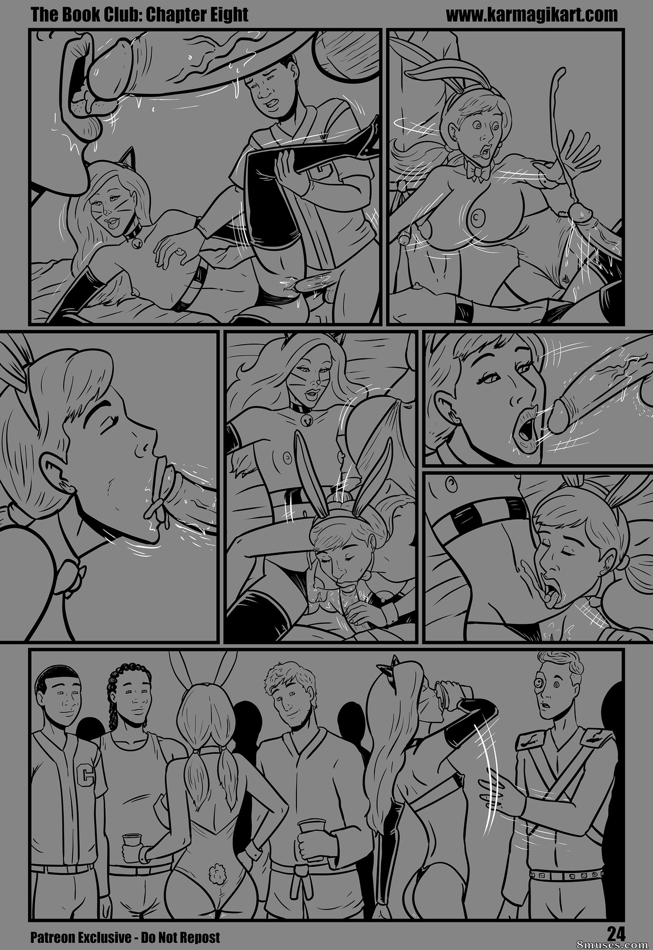 Issue 8 - 4- Black & White - No Text - Page 24