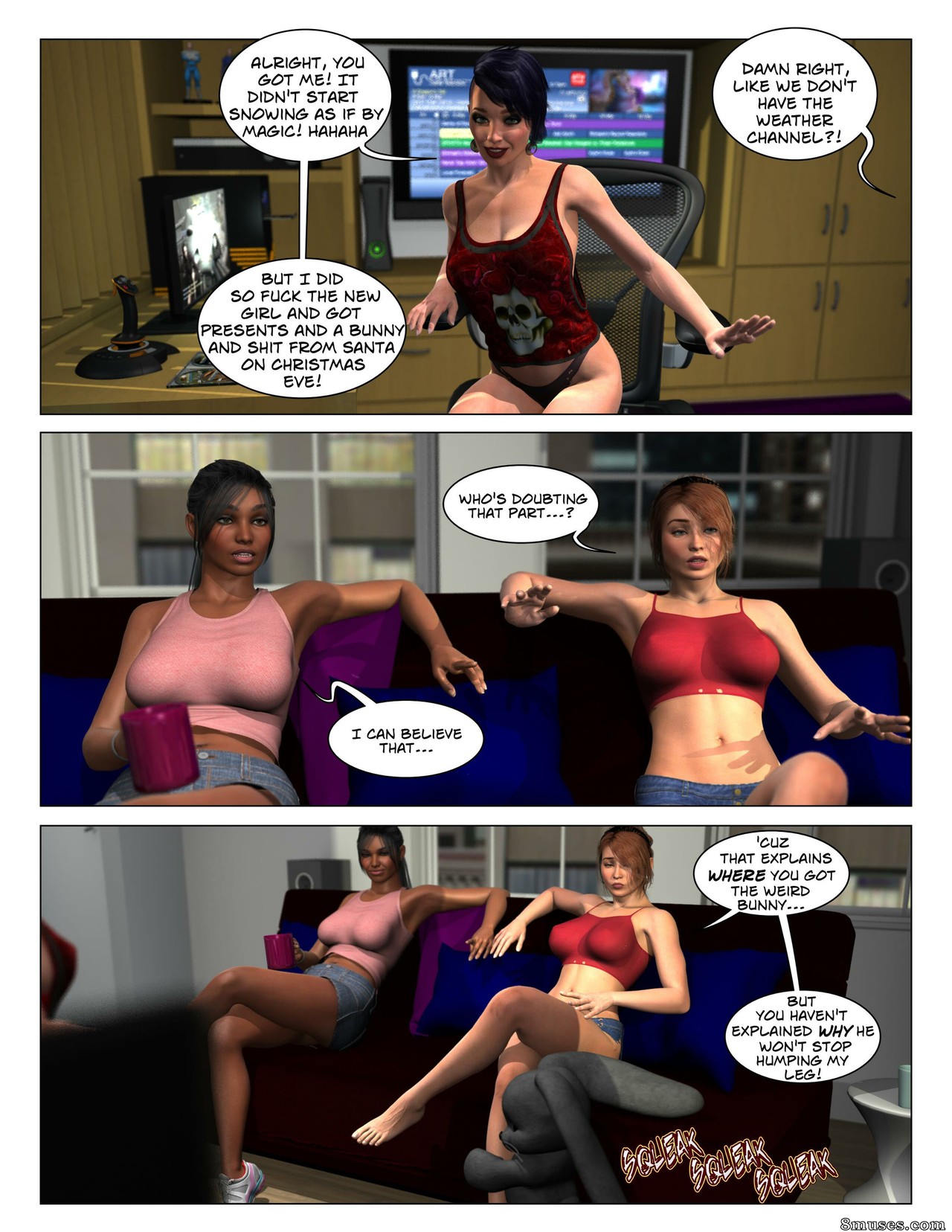 Apocalipse 3Dx - Nikki - O bom elfo - Página 84