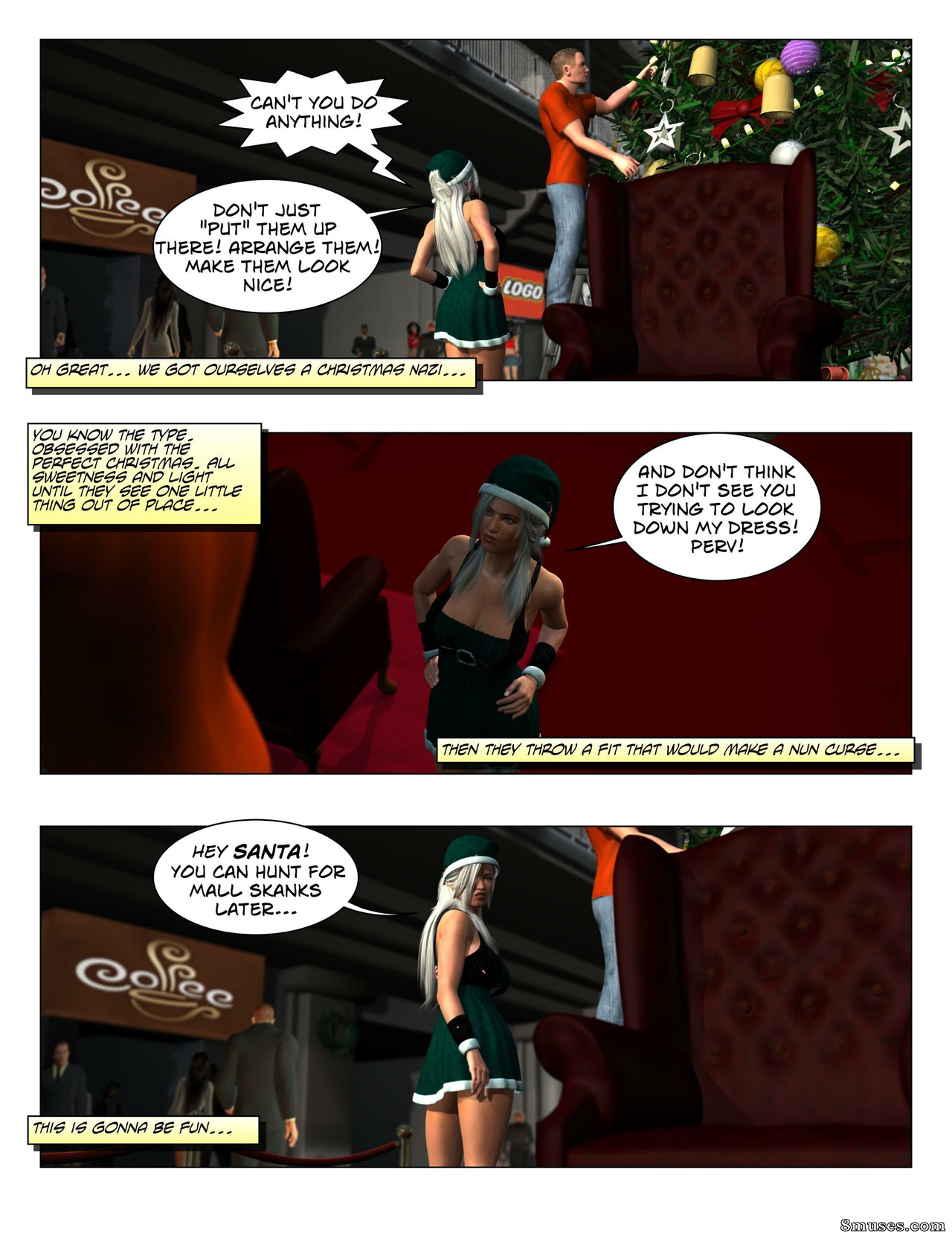 Apocalipse 3Dx - Nikki - O bom elfo - Página 8