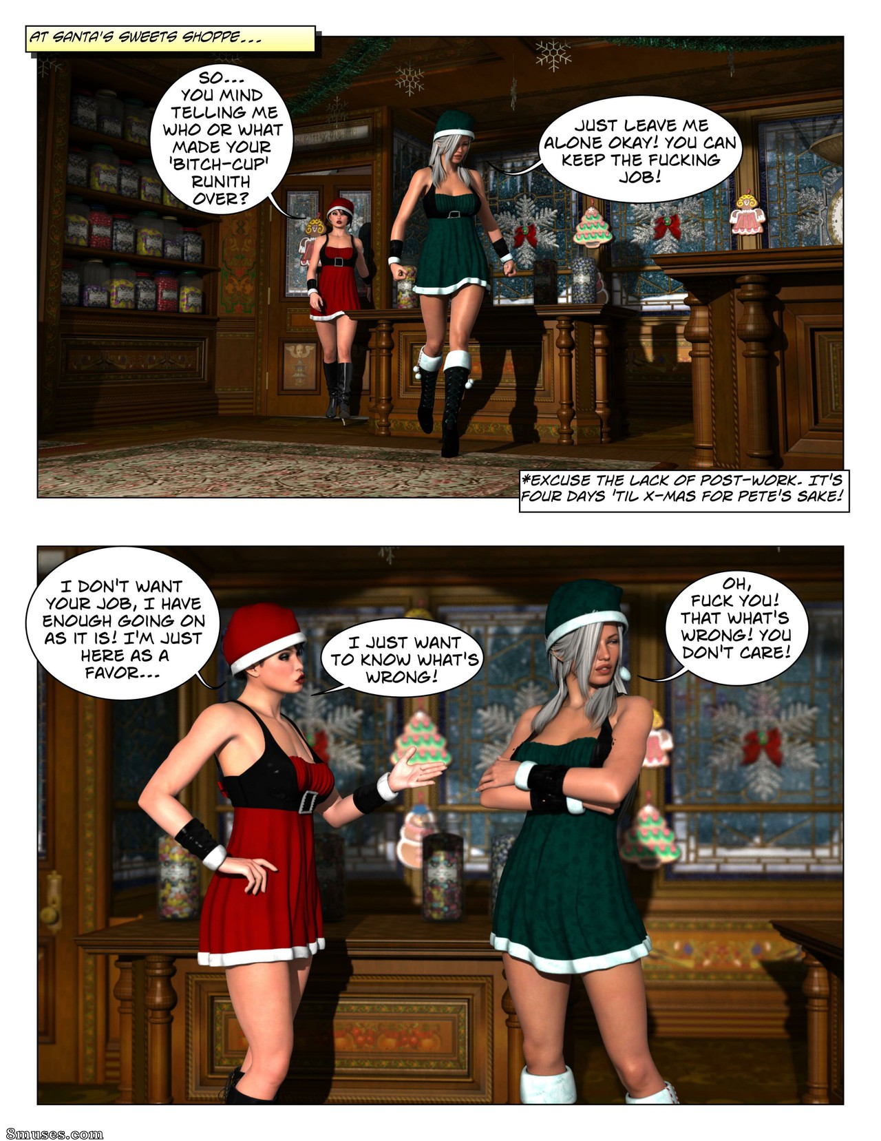 Apocalypse 3Dx - Nikki - The Good Elf - Page 15