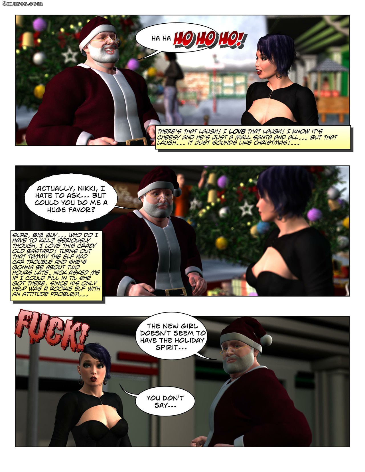 Apocalypse 3Dx - Nikki - The Good Elf - Page 7
