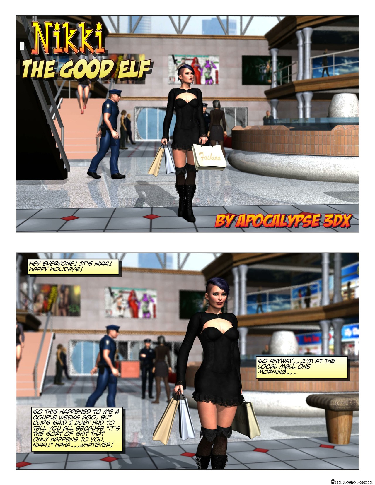 Apocalypse 3Dx - Nikki - The Good Elf - Page 2
