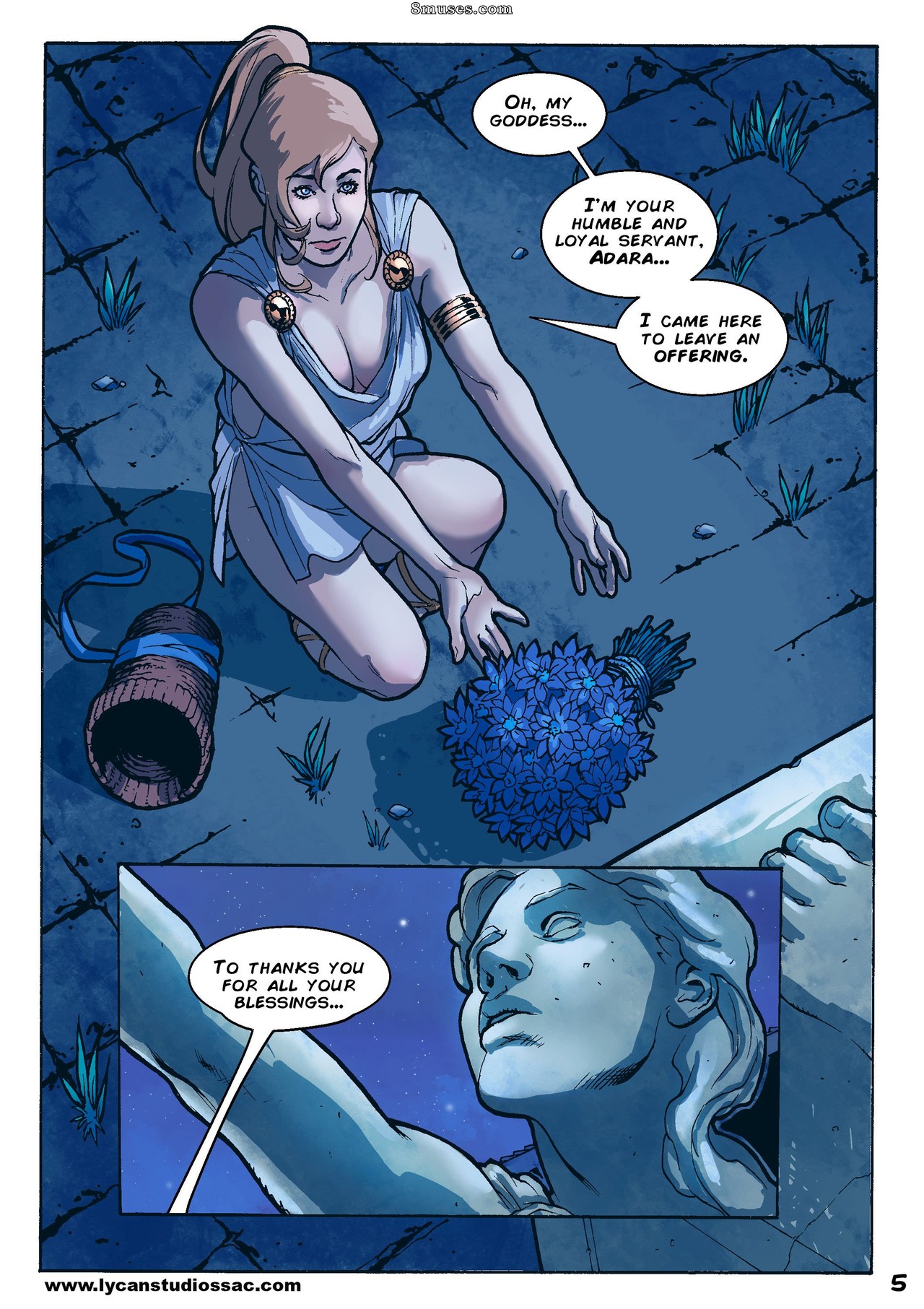 Locofuria Comics - 100 Ways to Become a Monster 16 - Divine Curse - Page 8