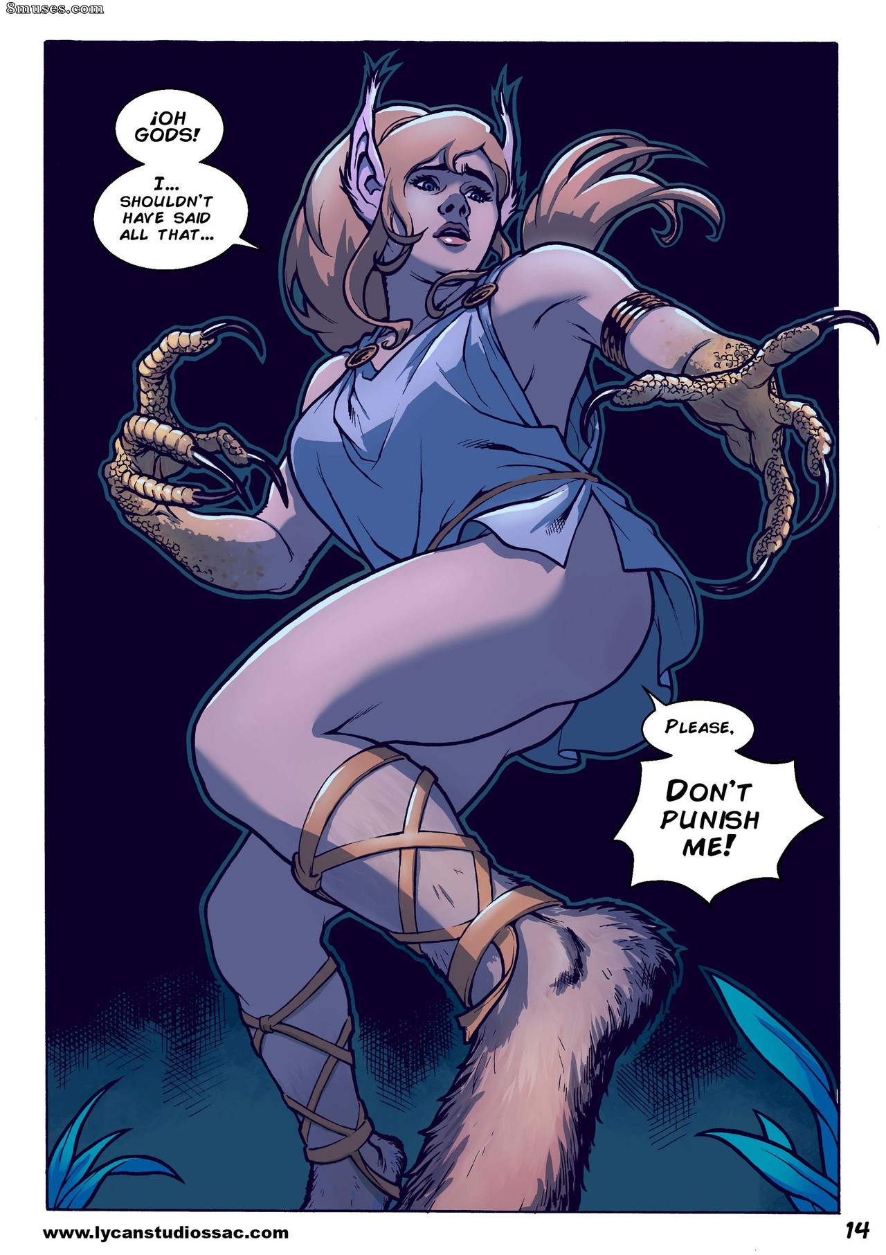 Locofuria Comics - 100 Ways to Become a Monster 16 - Divine Curse - Page 17
