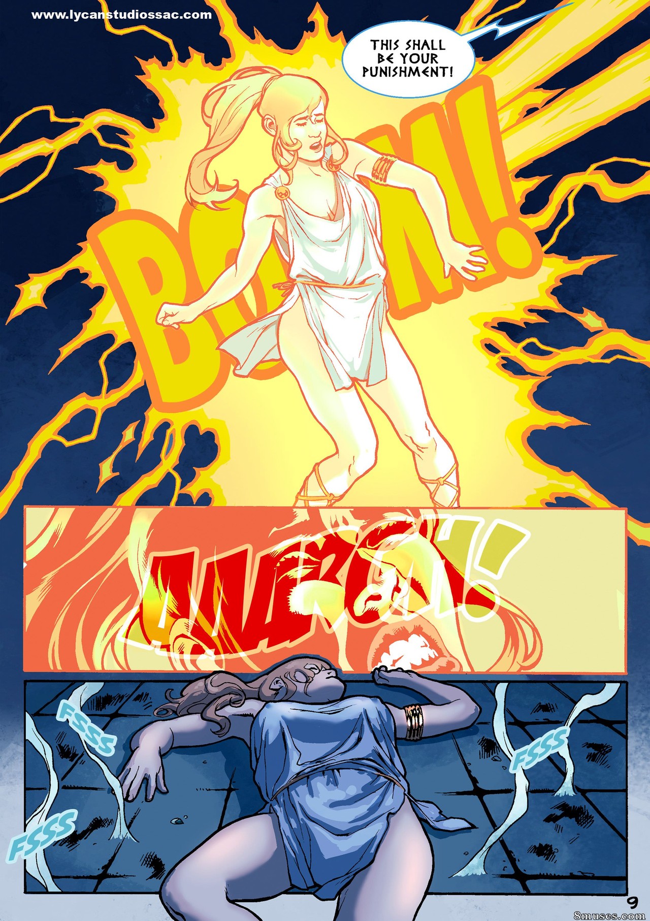 Locofuria Comics - 100 Ways to Become a Monster 16 - Divine Curse - Page 12
