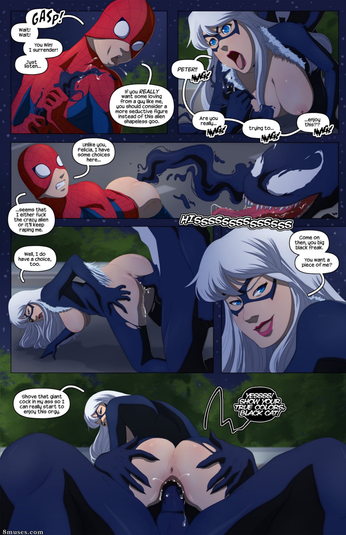 Tracy Scops Comics - Spidernafil - Page 6