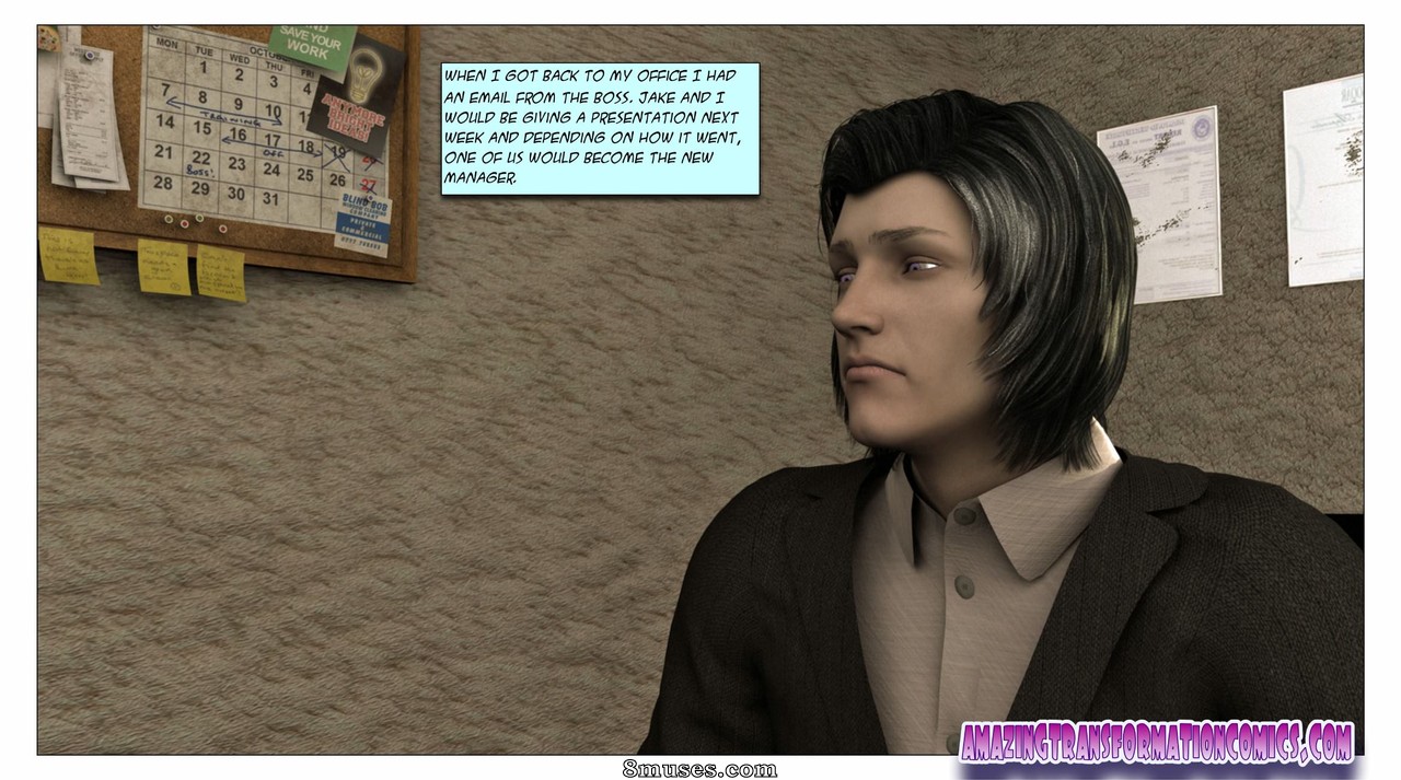 Amazing Transformation Comics - Changed Into A Sexy Secretary - Page 32