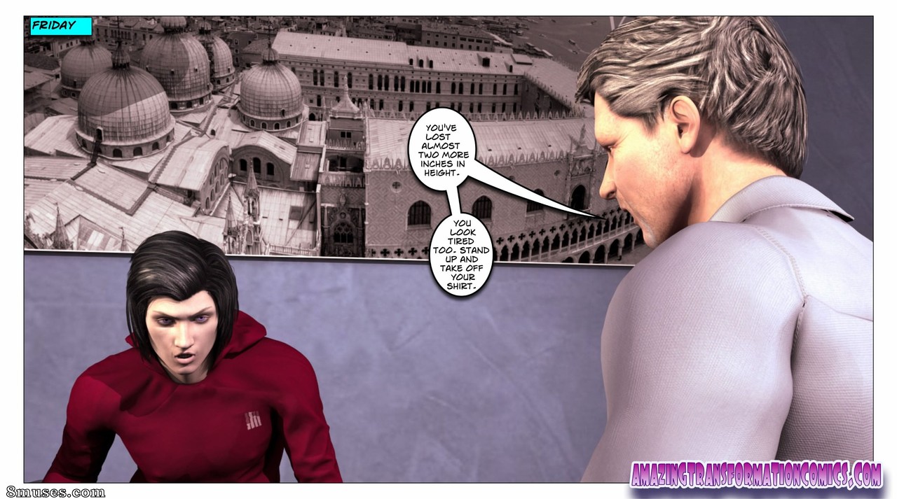 Comics de transformación increíble - Convertida en una secretaria sexy - Página 37