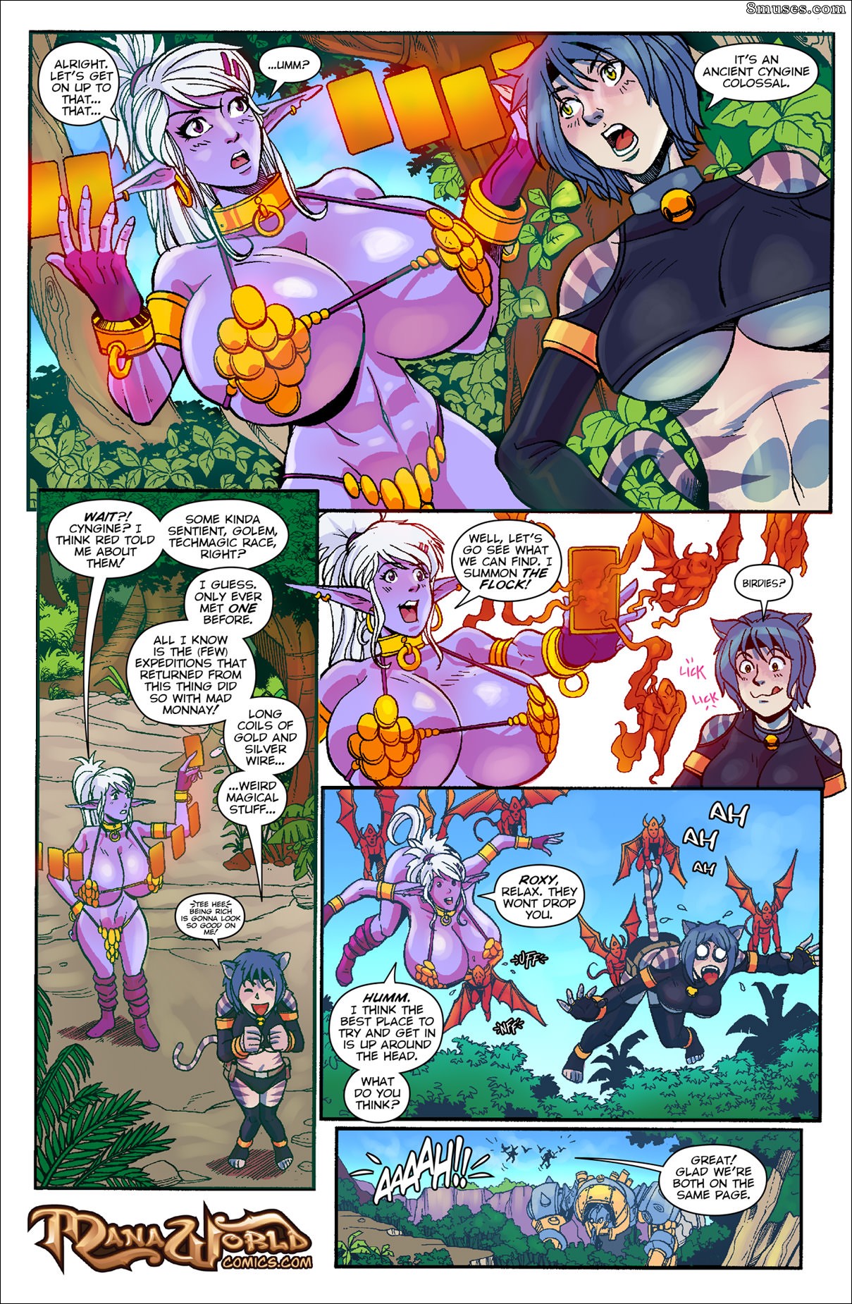 Page 3 | Mana-World-Comics/Mana-World-Archive/Chapter-16-Heavy-Metal |  8muses - Sex Comics