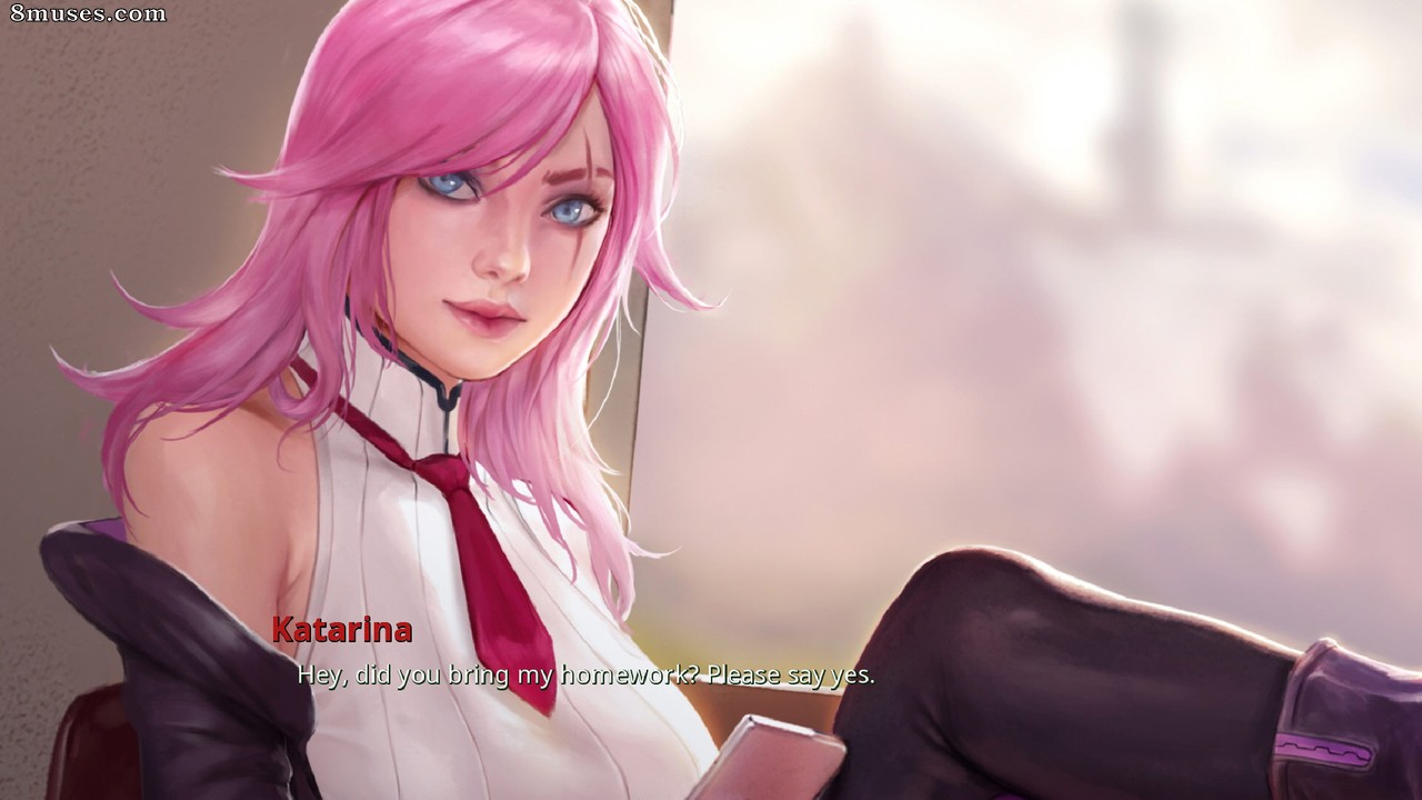 LeagueNTR - Battle Academia Katarina - 001_Story_Illustration - Page 8